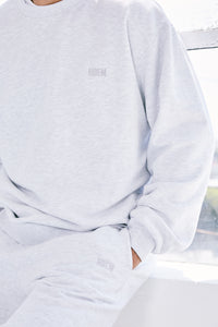 The Everyday Crewneck in Ash Grey