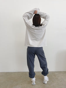 Fleece Sweatpant in Moonlight