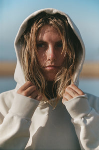 Quietude Hoodie in Sea Salt