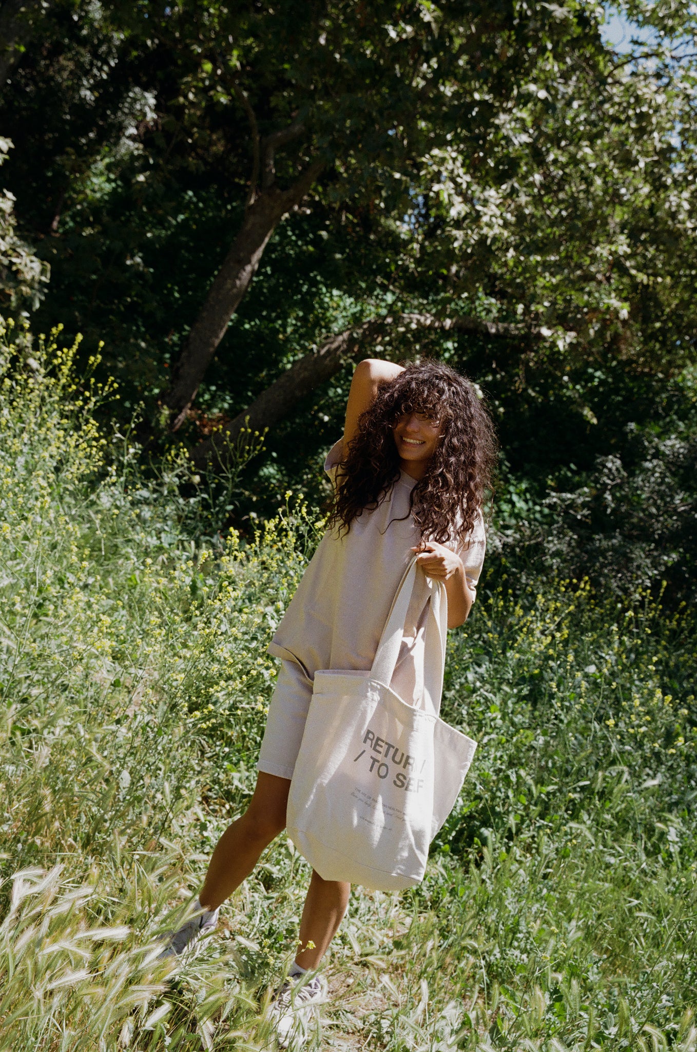 Return To Self Tote - Natural