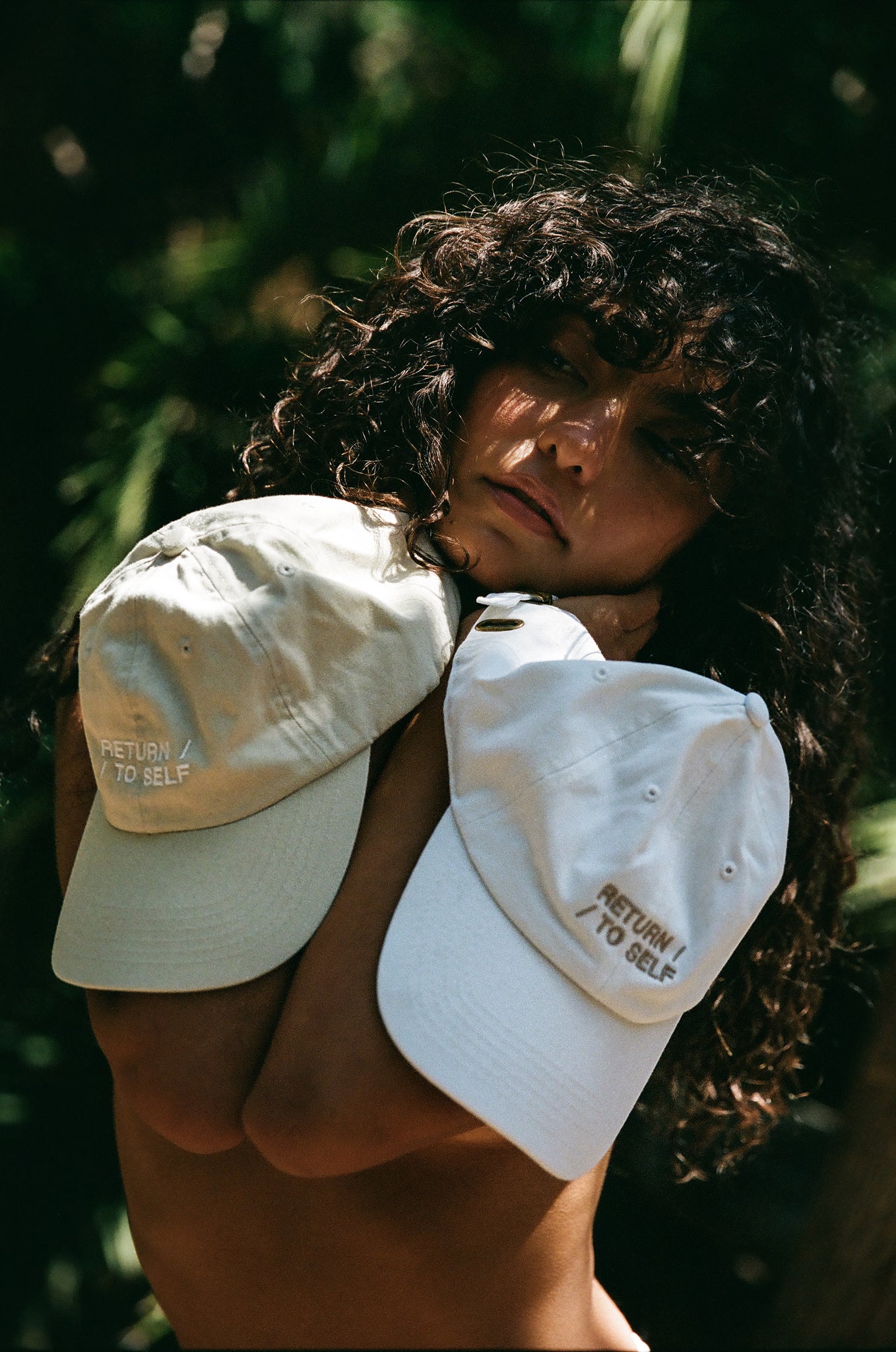 Return To Self Dad Cap - Shell